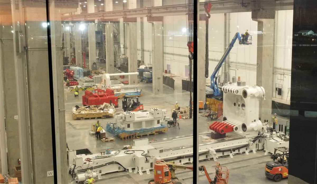 Tesla Giga Texas Begins Assembly of 9,000-Ton Giga Press for Cybertruck Production