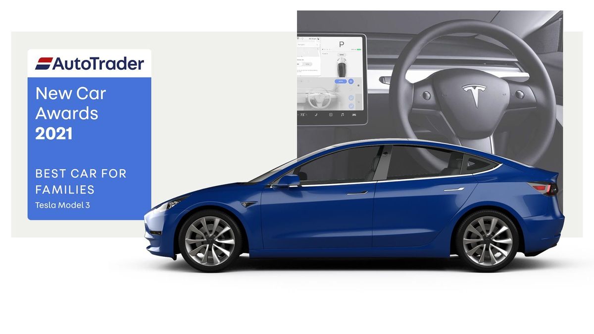 Tesla Model 3 gewinnt das beste Auto für Familienpreis 2021, laut Auto