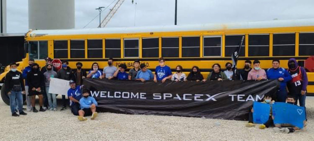 Brownsville Students Visit Starbase To Show Appreciation For SpaceX Starship Development At Boca Chica