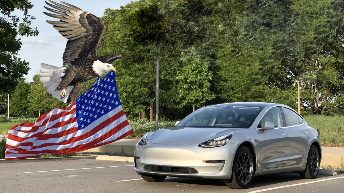 Tesla Model 3 Tops the American-Made Index for 2021