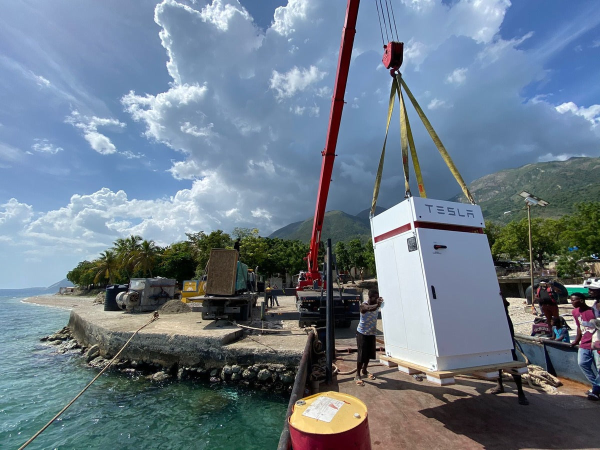 Tesla Powerpacks Are Going in at a Hospital in Haiti to Provide Reliable & Renewable Energy
