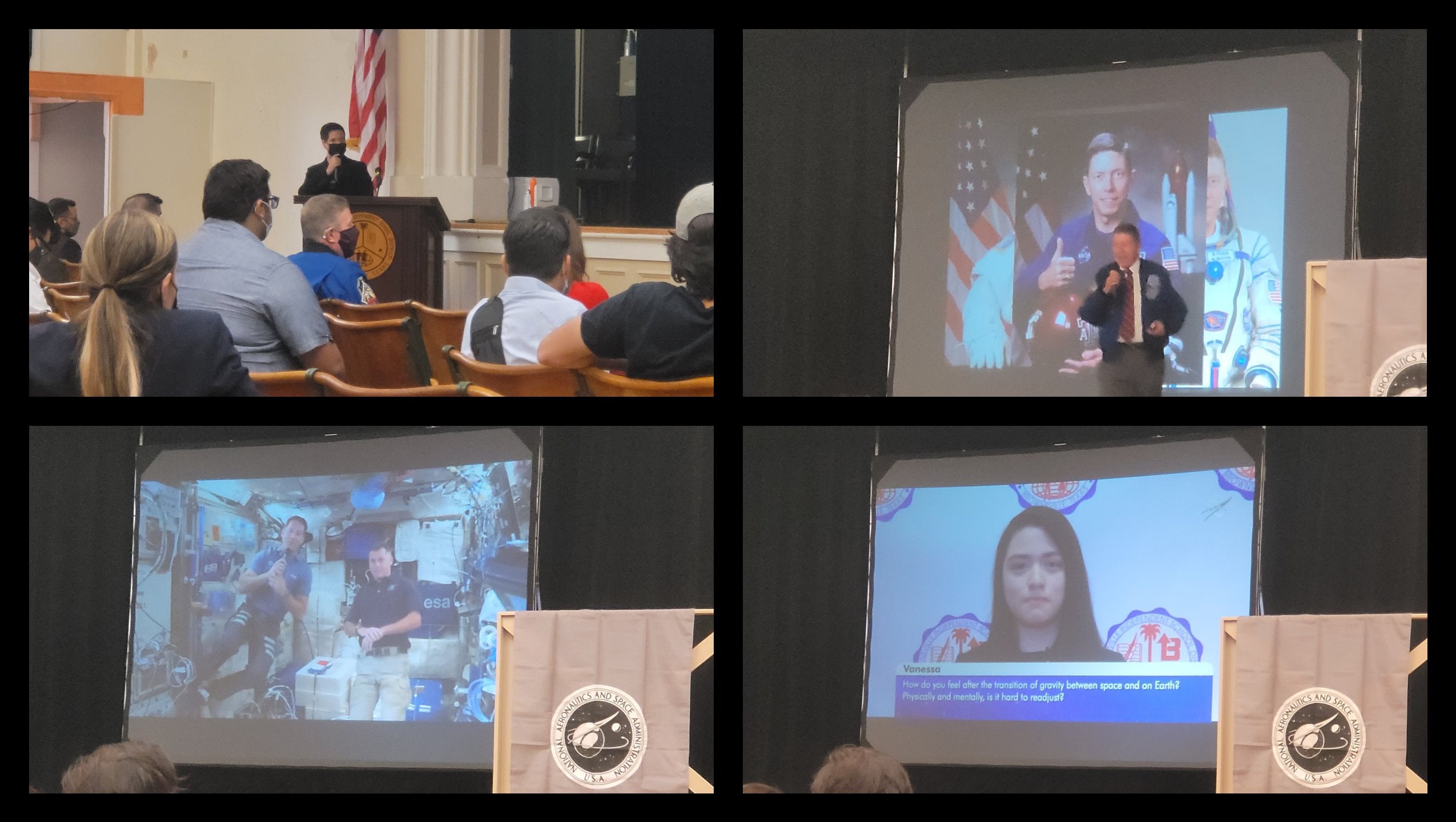 SpaceX Crew-2 Astronauts Answer Brownsville Texas Students Questions From ISS & STARS Hosts Panel Discussion