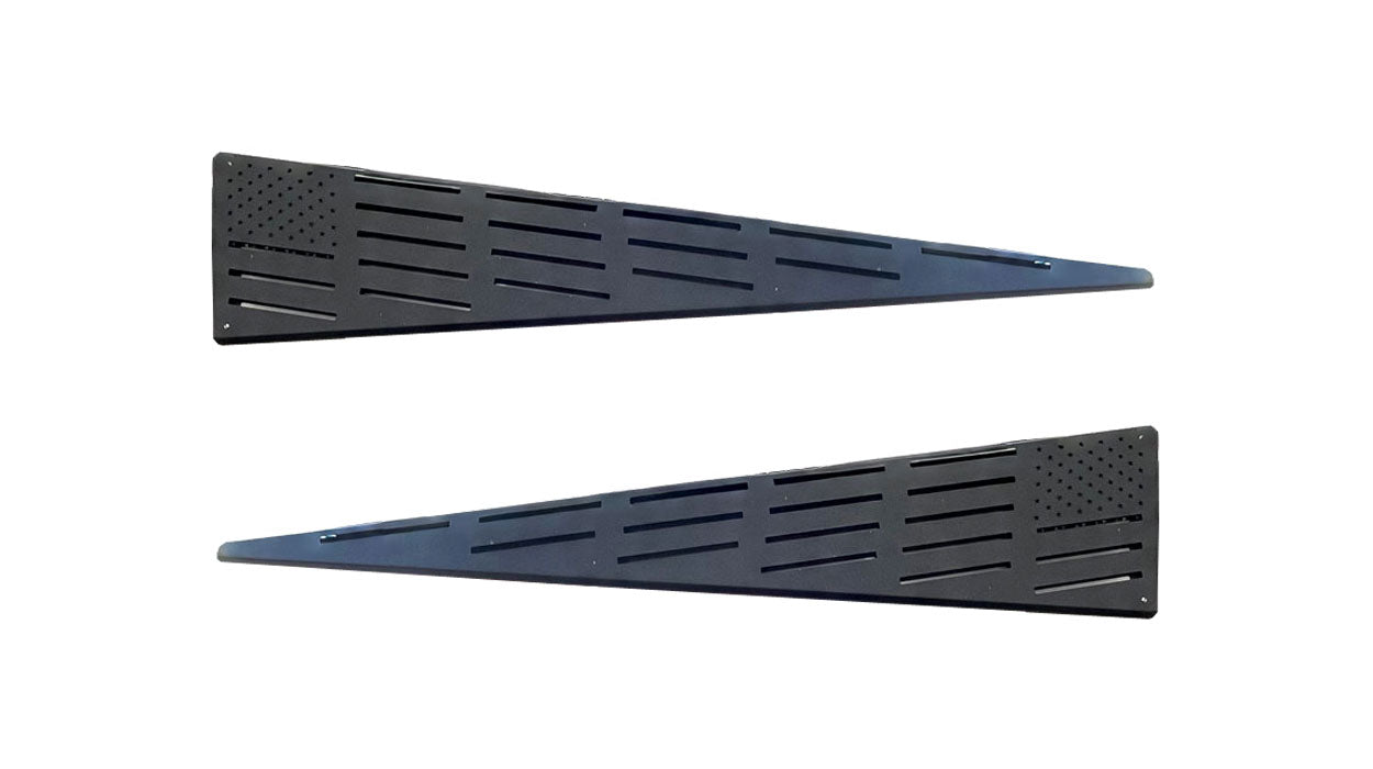 Tesla Cybertruck MOLLE Panels with USA Patriot Flag Design - 7