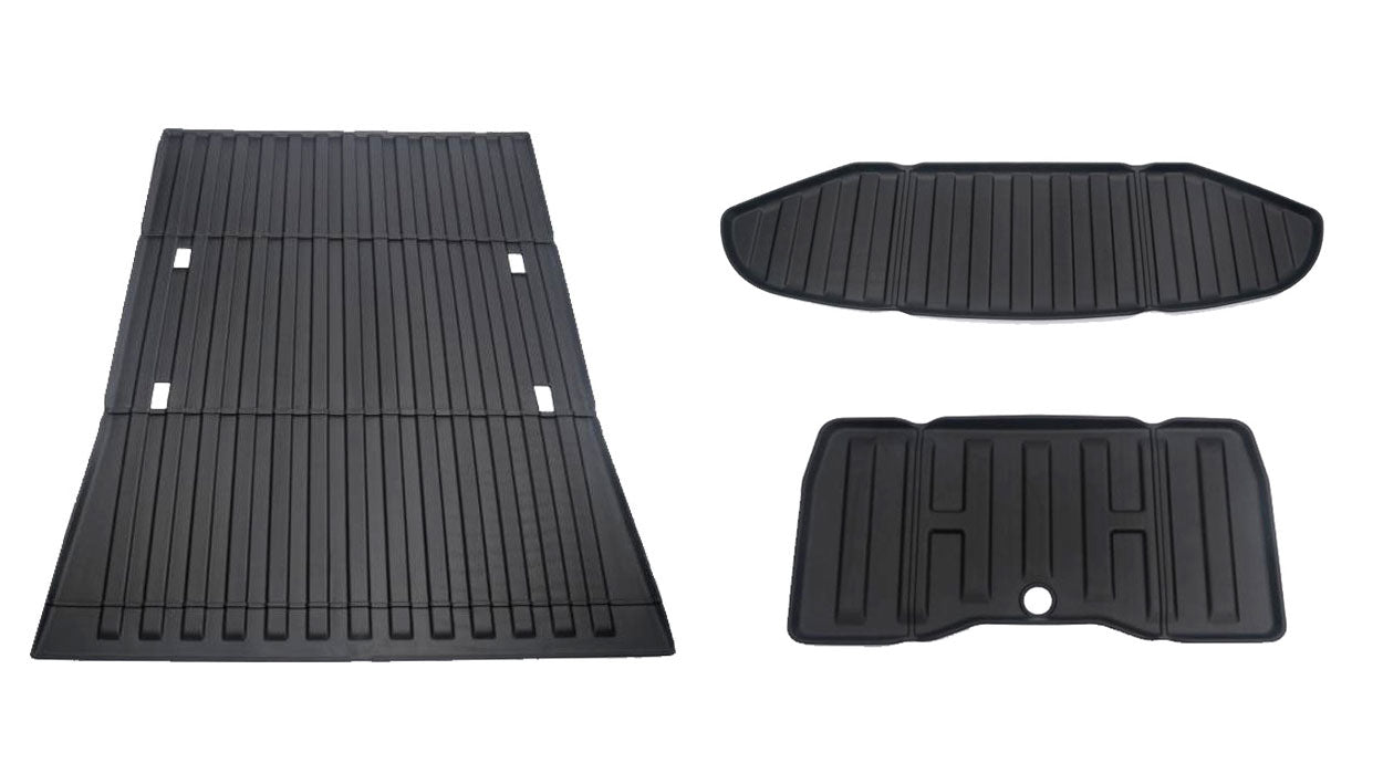 Tesla Cybertruck Bed and Front & Rear Trunk Liners