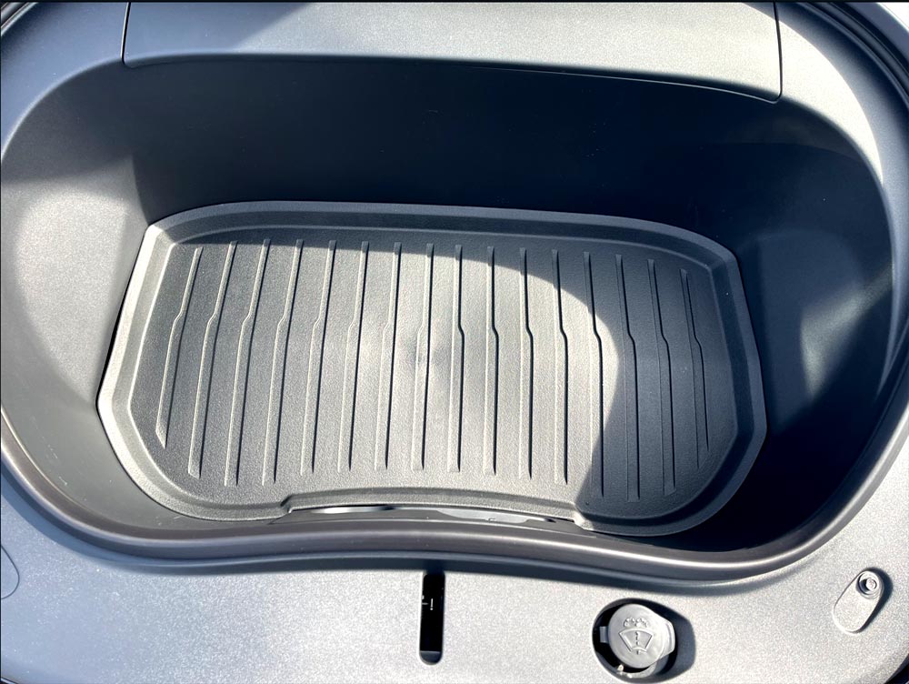 2024-2025 Tesla Model 3 Highland Front Trunk Mat - Installed