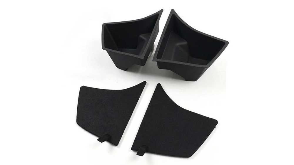 2024-2025 Tesla Model 3 Highland Trunk Side Storage Bins - Carpet Lid