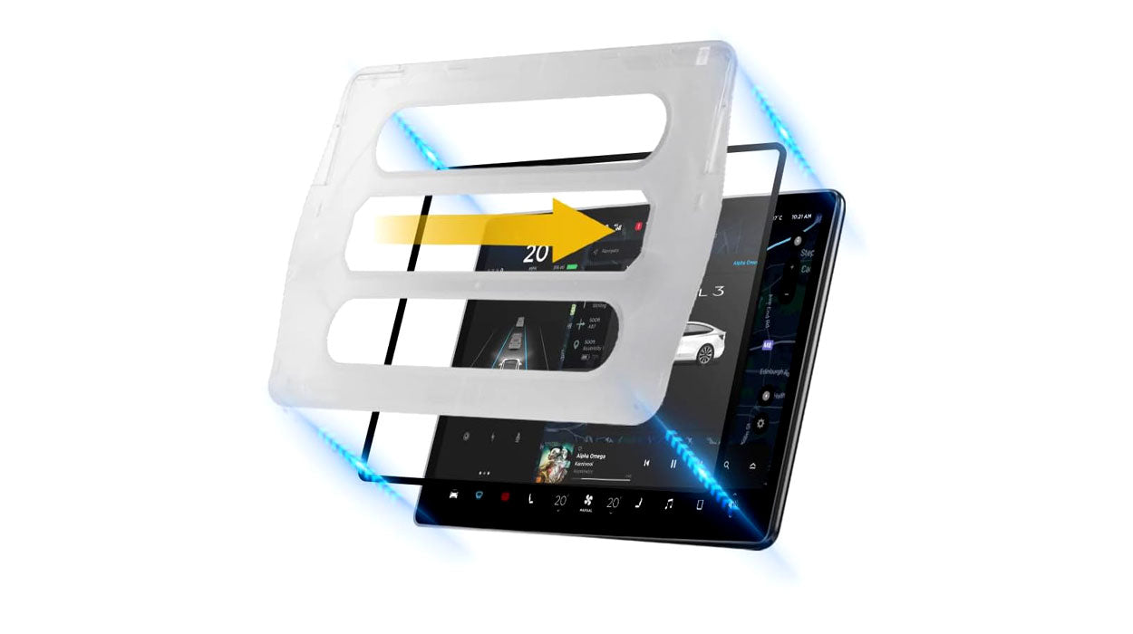 2024-2025 Tesla Model Y Juniper / Model 3 Highland Screen Protector with Alignment Kit