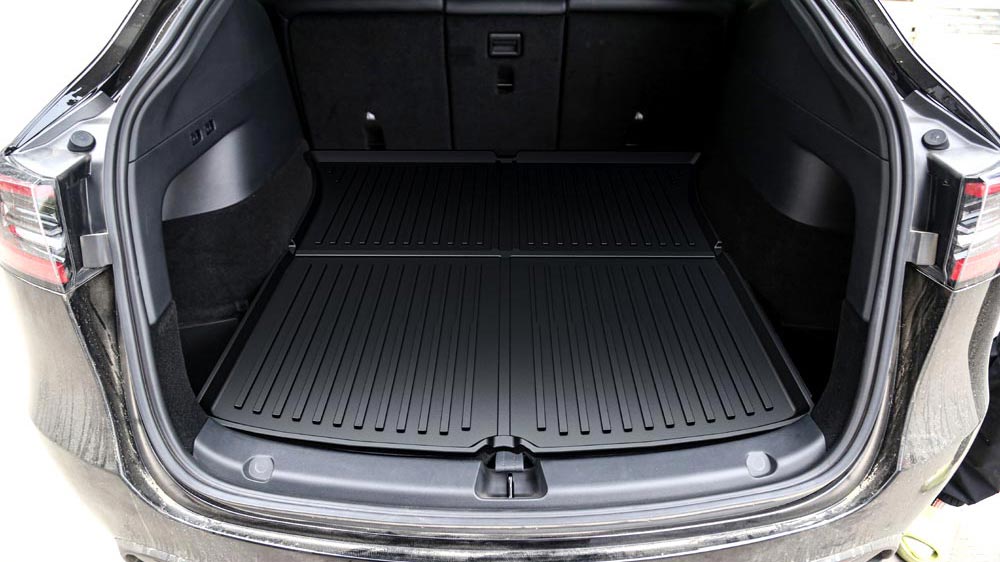 Tesla Model Y Rear Trunk Mat - installed -1
