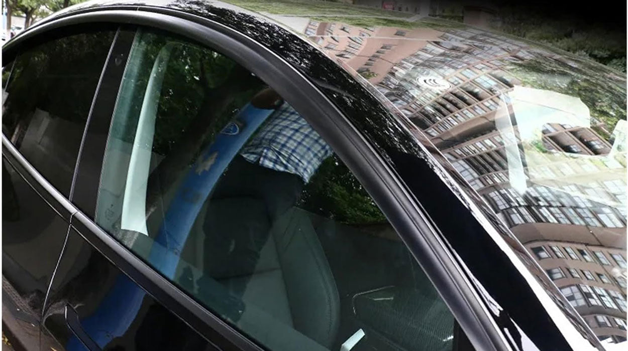 Tesla Model Y / Juniper Window Visors - Matte Black - 2