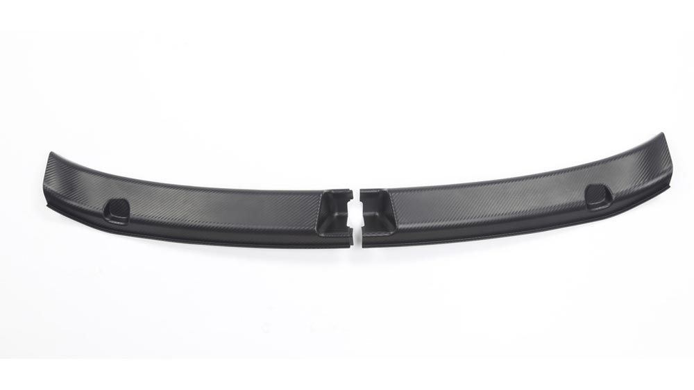 Tesla Model Y Rear Trunk Bumper Guard Cover - Carbon Print - 1