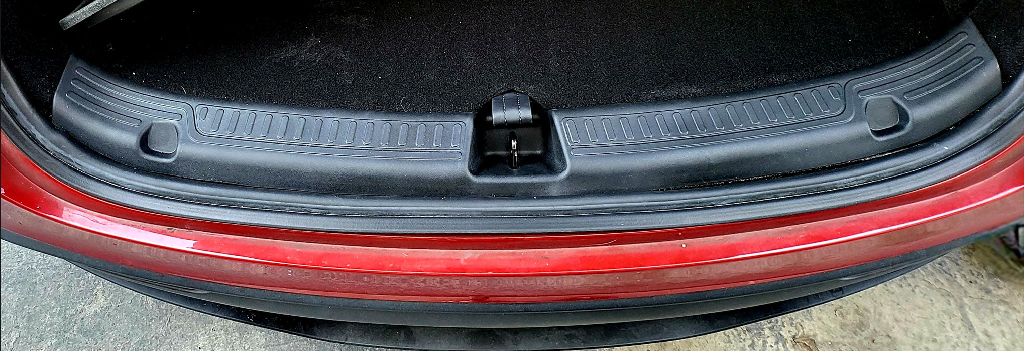 Tesla Model Y Rear Trunk Bumper Guard Cover - 5