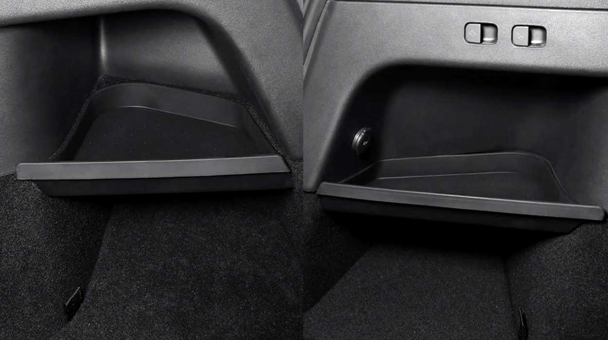 Tesla Model Y Trunk Side Storage Trays (2022-2025) - 2