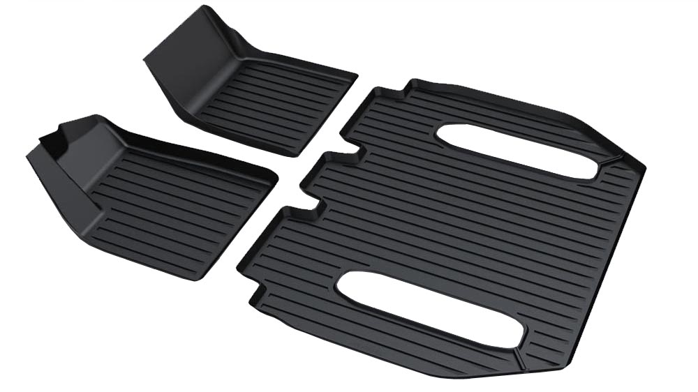 2021-2026 Tesla Model X Floor Mats Interior Liners (6 Seater)