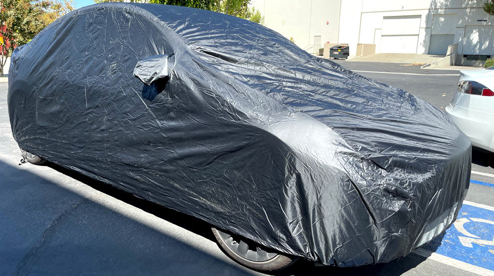 Tesla Model Y Waterproof Car Cover - Full Exterior Covers All Weather  Protection, UV-Proof Sun Shade Cover Cars Protector Winter Dustproof  Outdoor