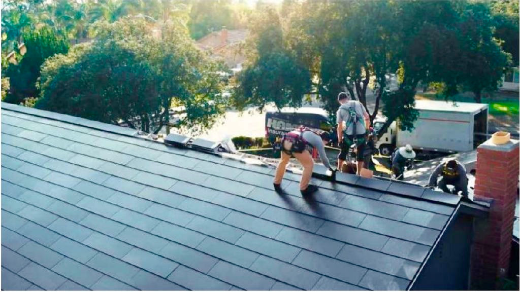 Tesla filed a patent 'External electrical contact for solar roof tiles'