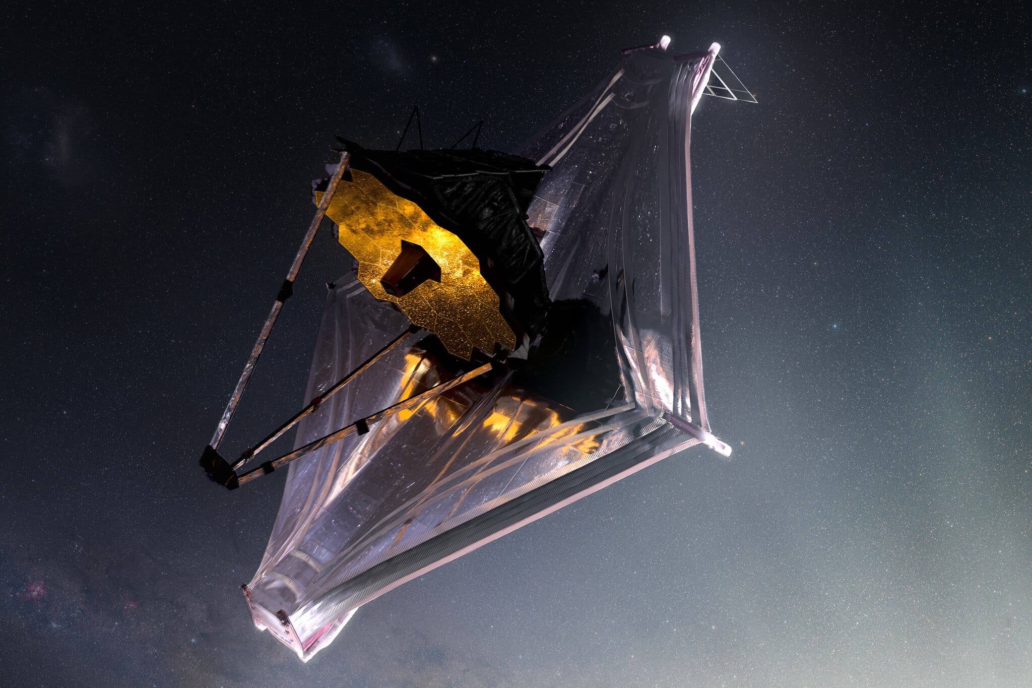 Powerful NASA James Webb Space Telescope Completes Complex Deployment Sequence, Continues Journey To Uncover Mysteries Of The Universe