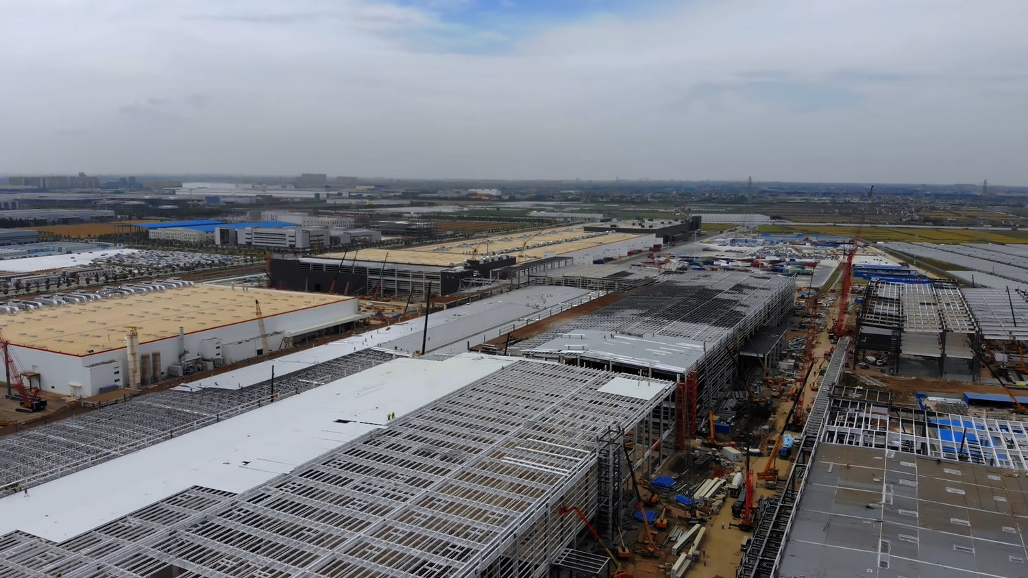 Tesla Giga Shanghai About To Finish Phase 2 Construction, Chinese-Made Model Y Production Could Happen Soon