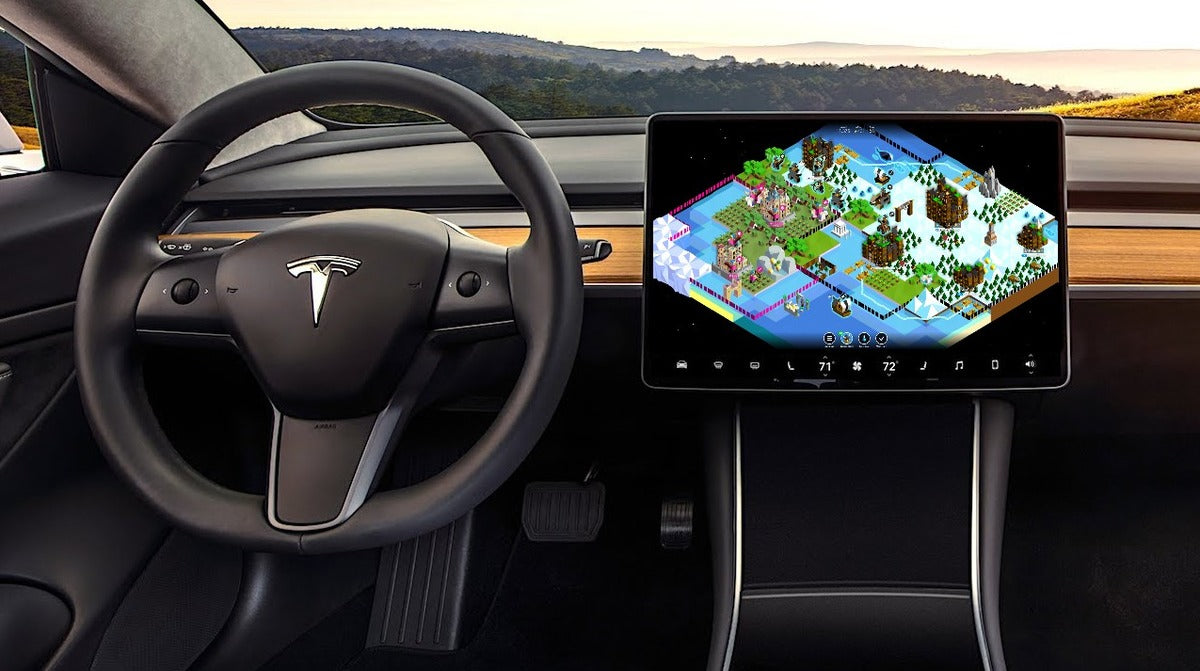 Tesla to Bring Polytopia & Other Cool Games with Holiday OTA Update