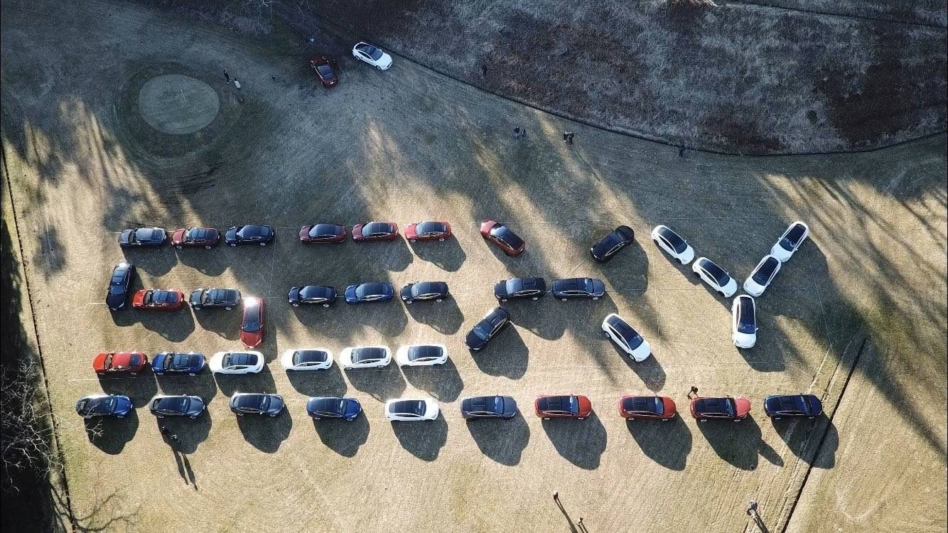 The largest meeting of Tesla owners in Japan was held today