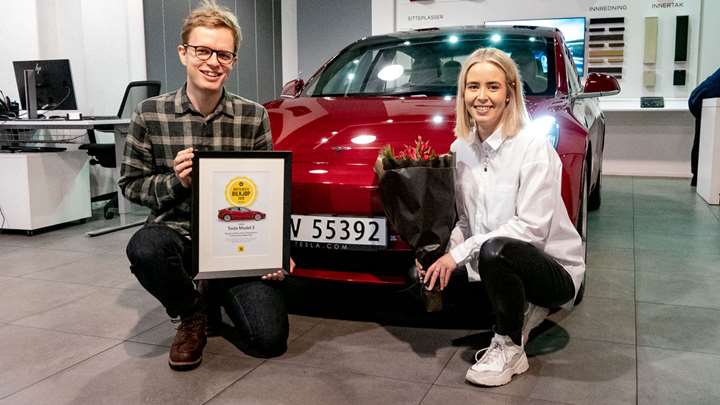 Motor magazine in Norway recognizes Tesla Model 3 as "Best Car Purchase of the Year"