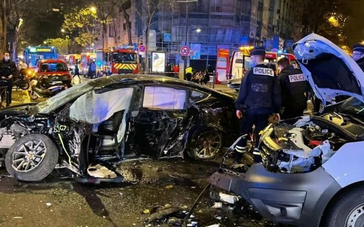 Tesla Model 3 Functioning Not to Blame in Taxi Accident in Paris, French Transport Minister Says