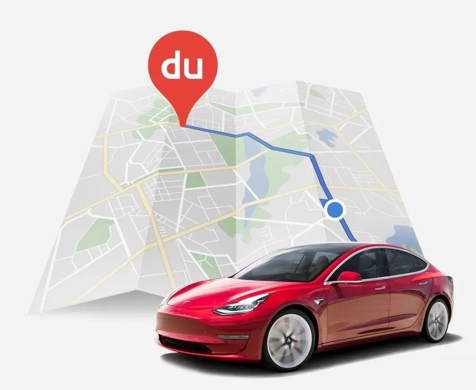 Tesla China will soon upgrades to use Baidu Maps