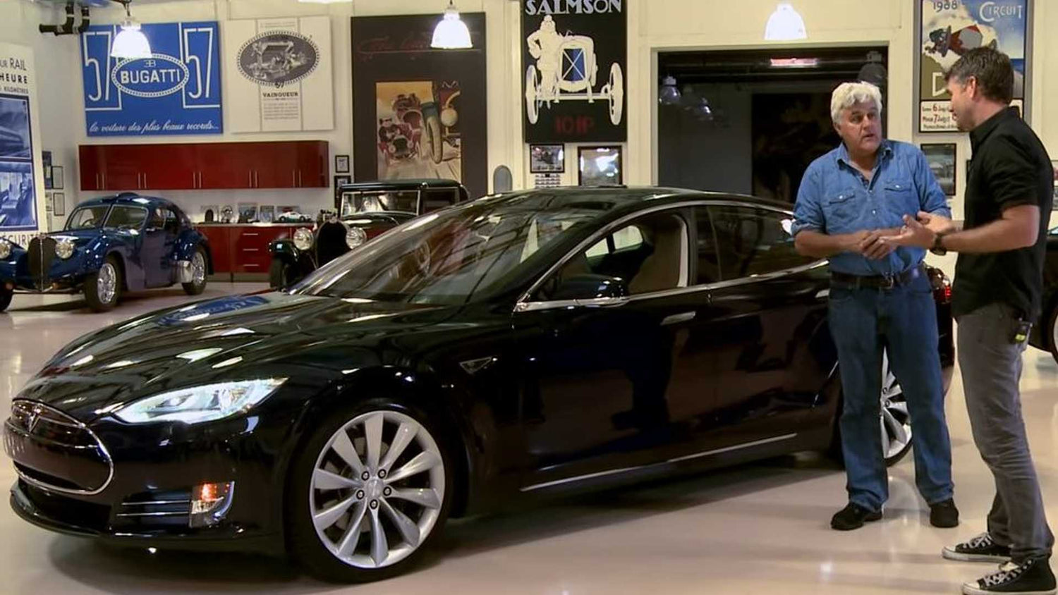 Tesla Model Y will be in 'Jay Leno’s Garage' soon [Rumors]