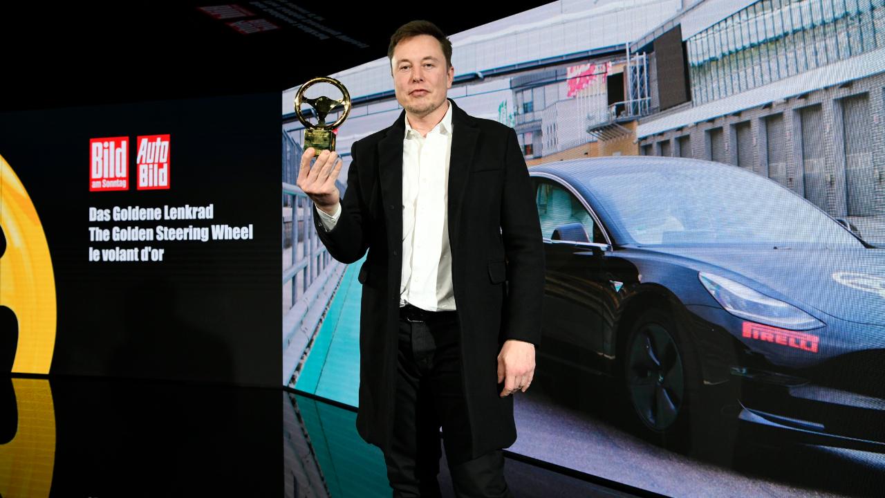 Tesla receives Golden Steering Wheel Award and announces location of Gigafactory 4