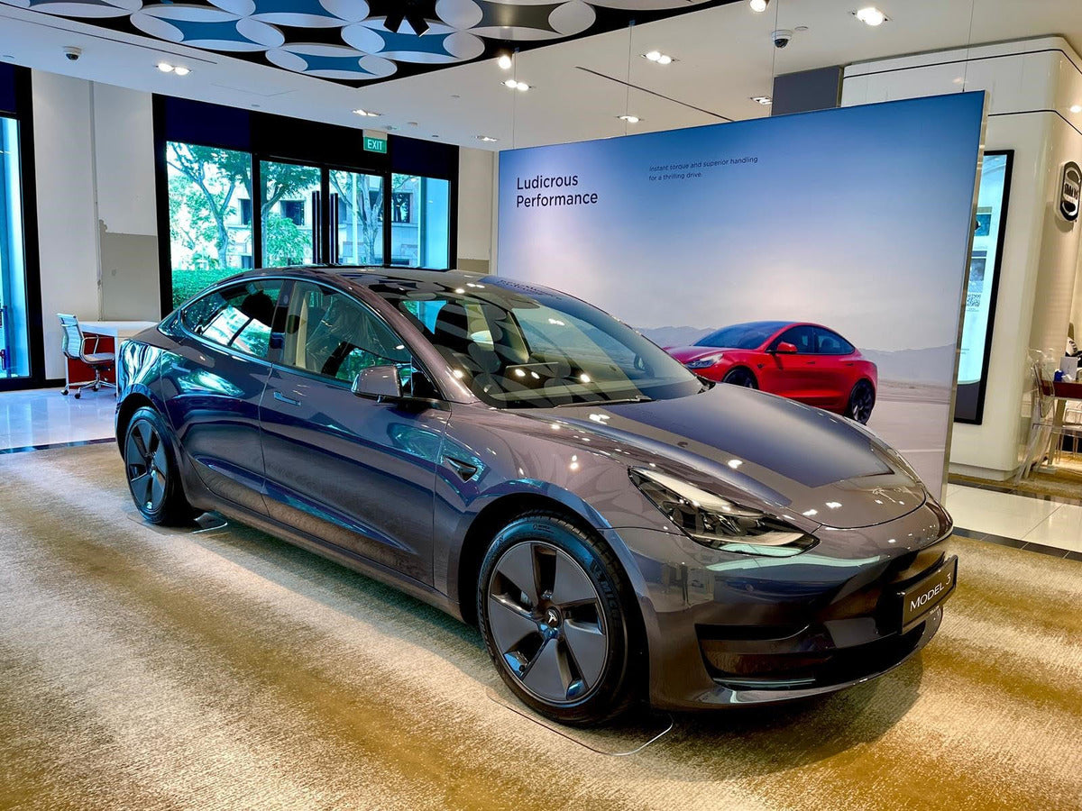 Tesla Opens its First Showroom in Singapore in Concerted Push to Enter Country’s Market