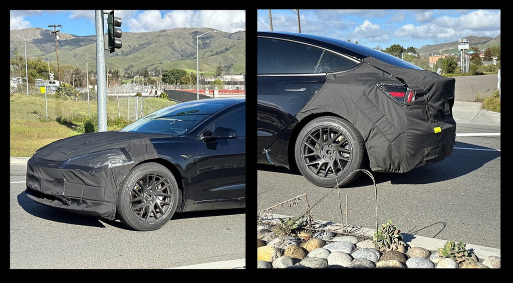 Why Are Tesla Model 3 Highland Prototypes in the US Still Camouflaged? -  autoevolution