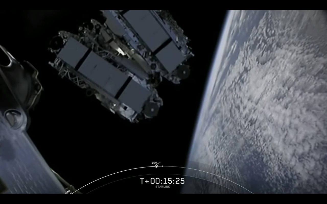 SpaceX shares Starlink network speed as it deploys twelfth fleet of satellites