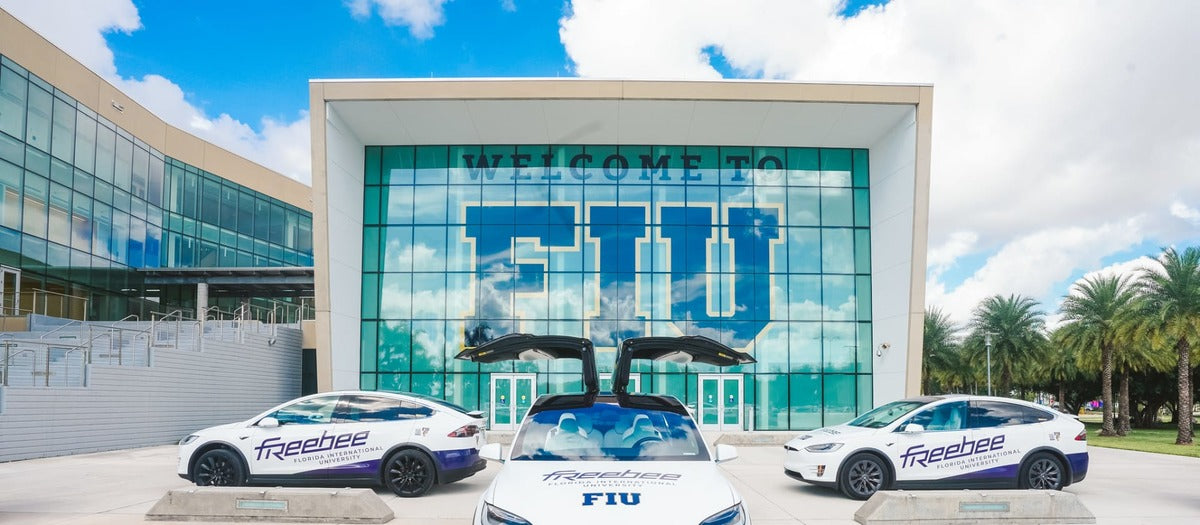Fleet of 6 Tesla Model Xs Take FIU Students on Short Trips in Style