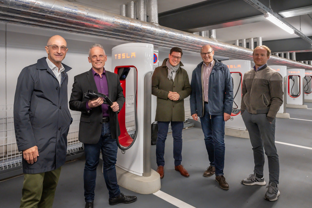 COPRO Partners with Tesla to Open 800-Space Parking Lot of the Future in Berlin