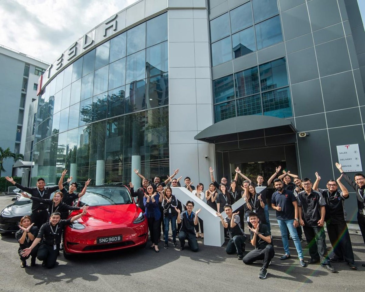 Tesla Has Officially Started Deliveries of Model Y to Singapore
