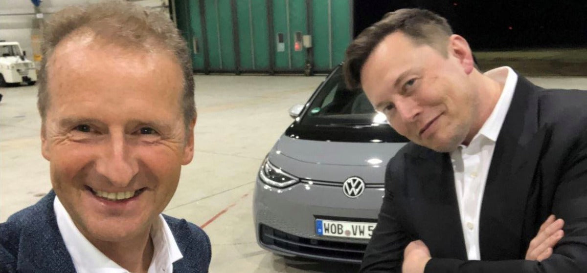 Tesla CEO Elon Musk Is a Brilliant Person, Says Volkswagen's Herbert Diess