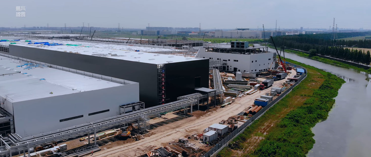 Tesla Giga Shanghai Almost Completes Phase 2 Building for Model Y Production