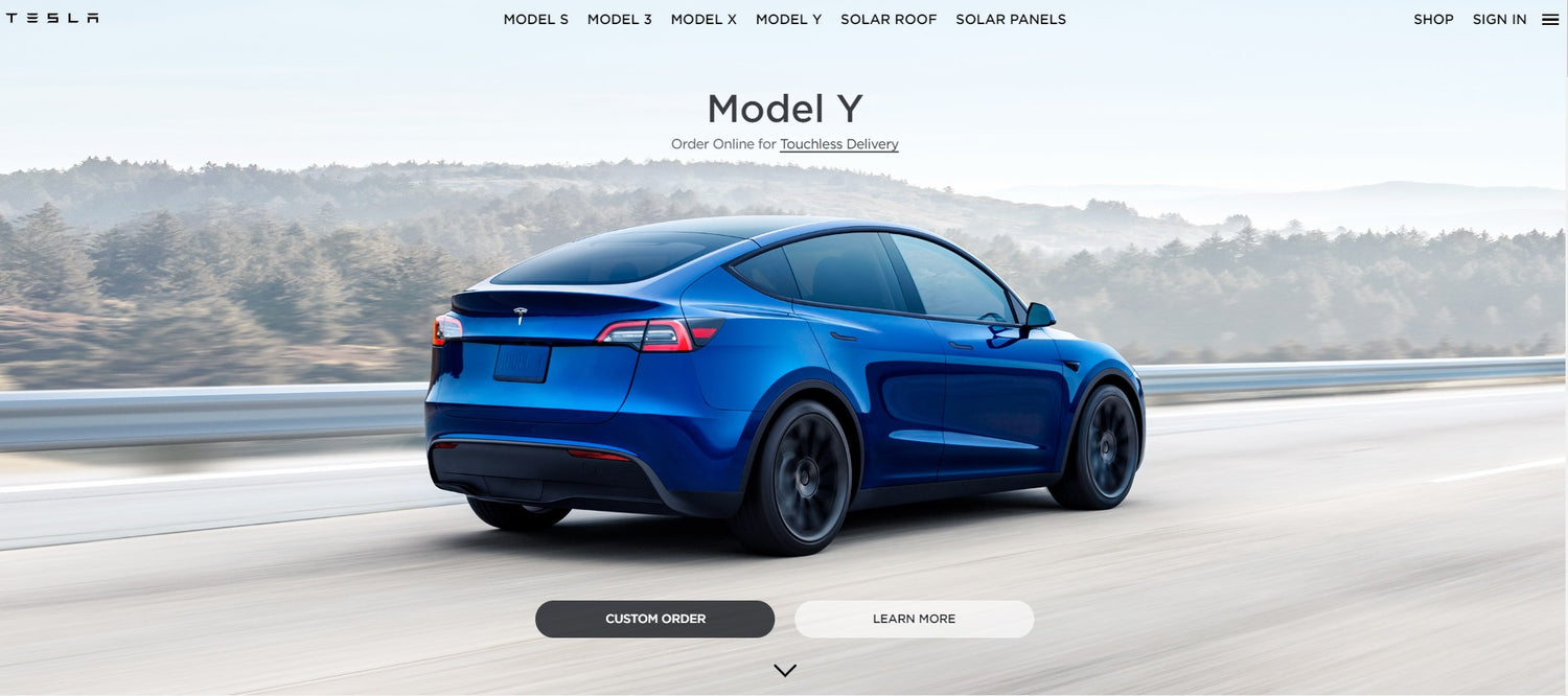 Tesla Moves Model Y to Top of Official Site, Hinting Next Level Ramping to Begin