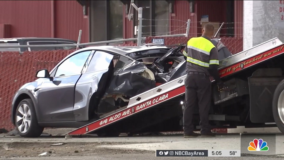 Tesla Model Y Saves Driver’s Life After Being Hit by Train