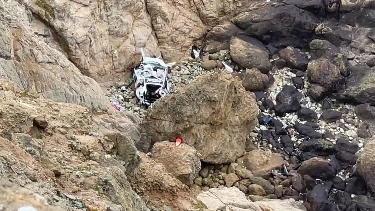 Tesla Car Saves 4 Lives after Falling 250 Feet Off Cliff, as Safety Is a Core Design Priority