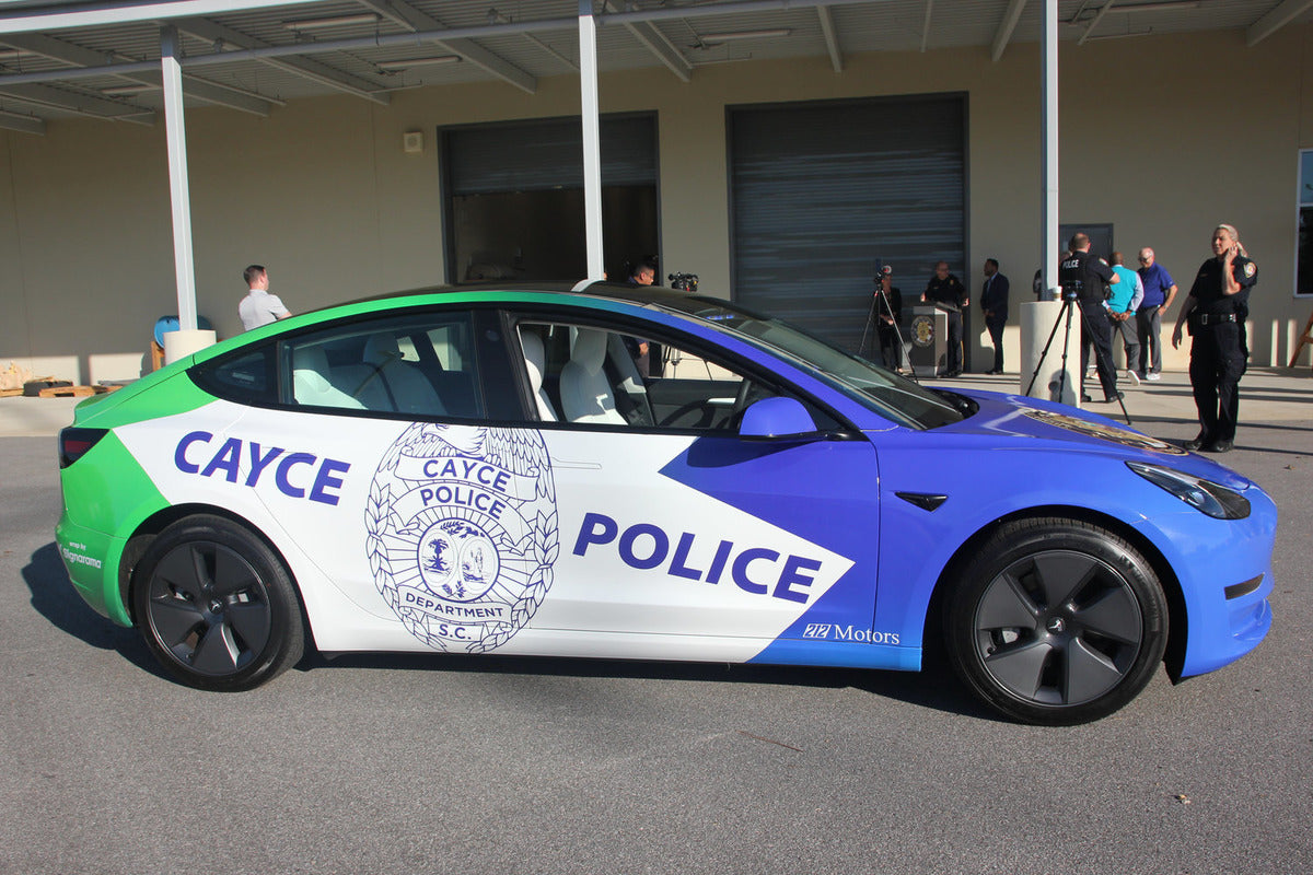 Tesla Model 3 Enters Service at Cayce Police Dept in South Carolina
