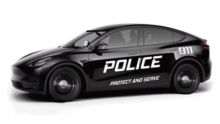 Tesla Model Y Long Range AWD Elected as Eden Prairie City Police Patrol Car