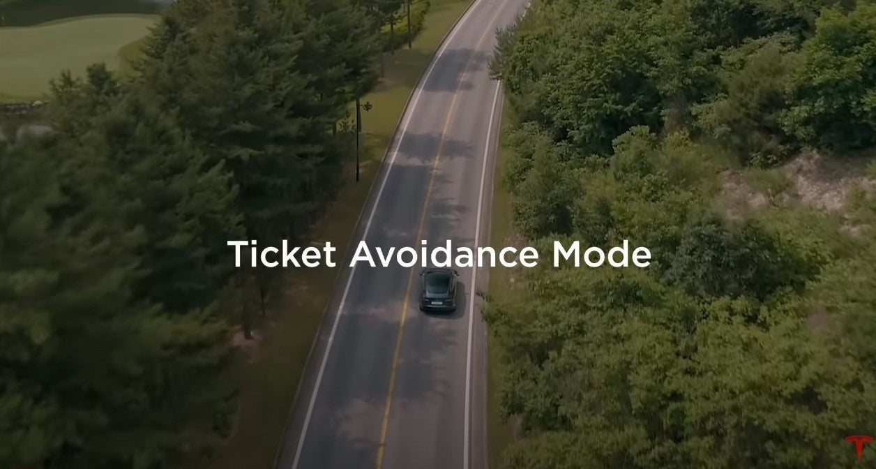 Tesla Teases New Feature: Ticket Avoidance Mode