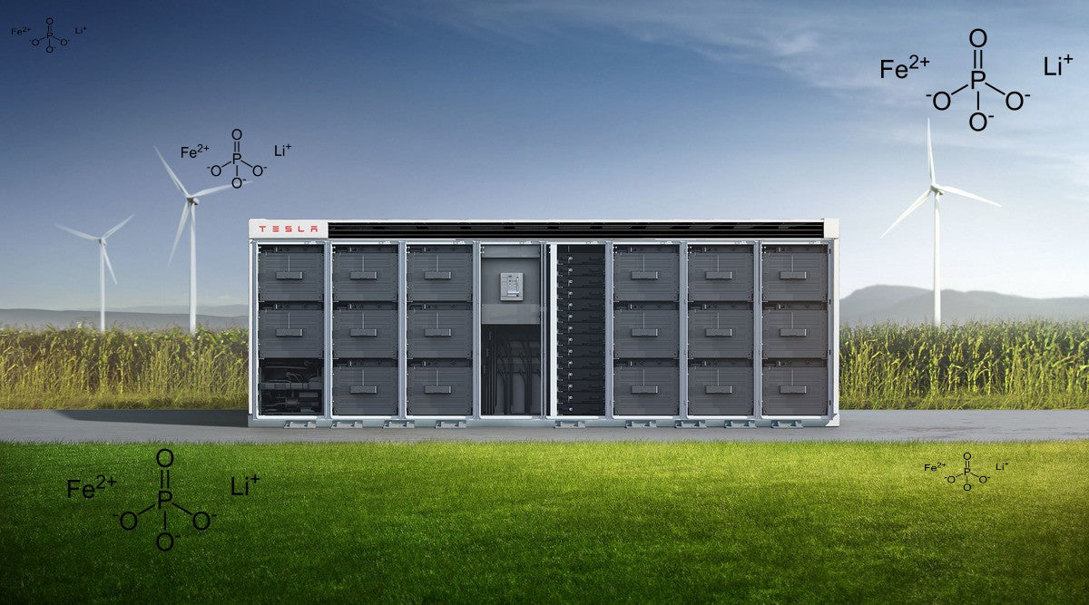Tesla is Switching to LFP Batteries for its Energy Storage Solutions