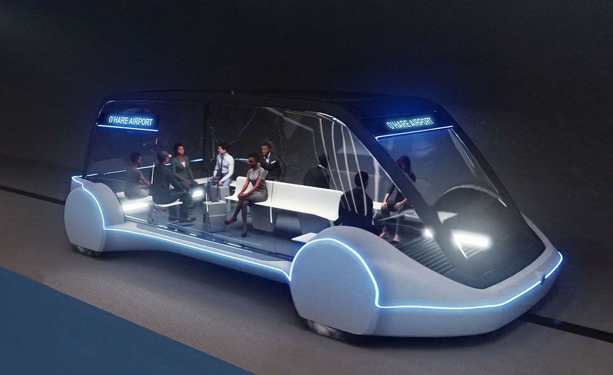 Tesla & Boring Company Together To Develop 12 Seater Electric Van, San Bernardino County Approved New Tunnel to Ontario Int’l Airport