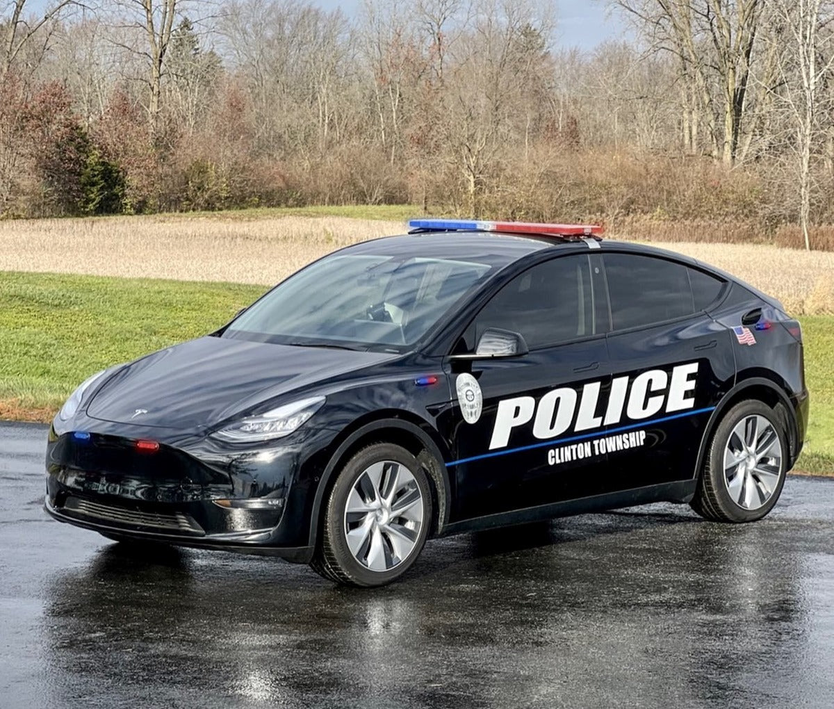 Ohio's Clinton Township PD Goes Electric with Two Tesla Model Ys & a Model 3