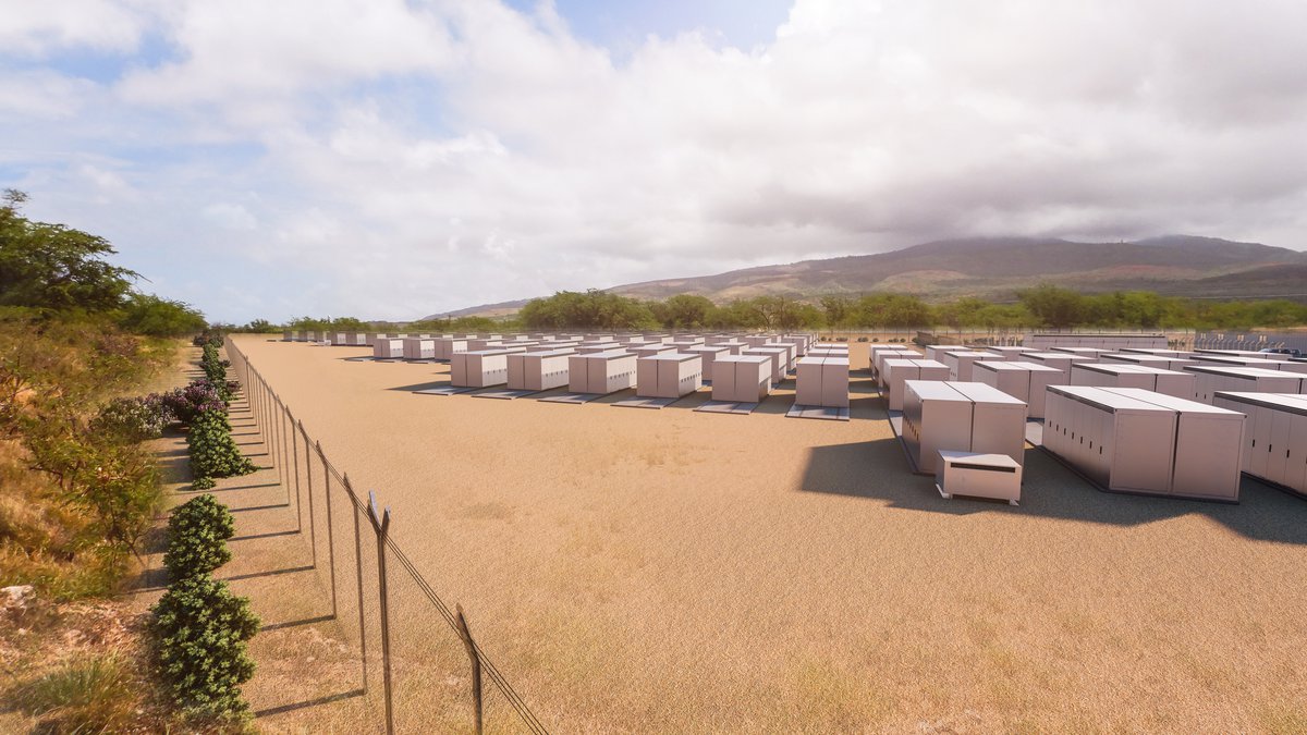Tesla Megapacks to Power 185 MW/565 MWh Project in Hawaii to Shut Down a Coal-Fired Power Plant