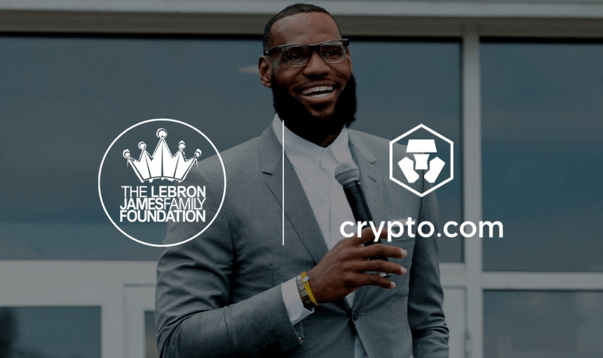 LeBron James & LeBron James Family Foundation Announce Multi-Year Partnership with Crypto.com