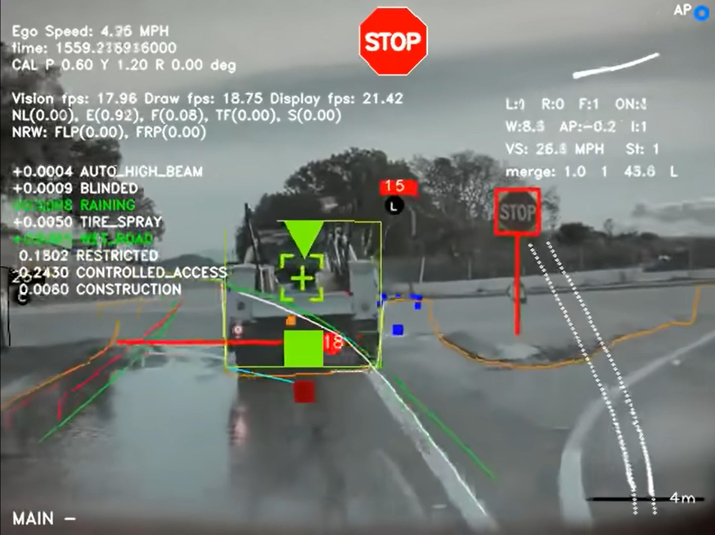Tesla Filed Patent 'Machine learning models operating at different frequencies for autonomous vehicles'