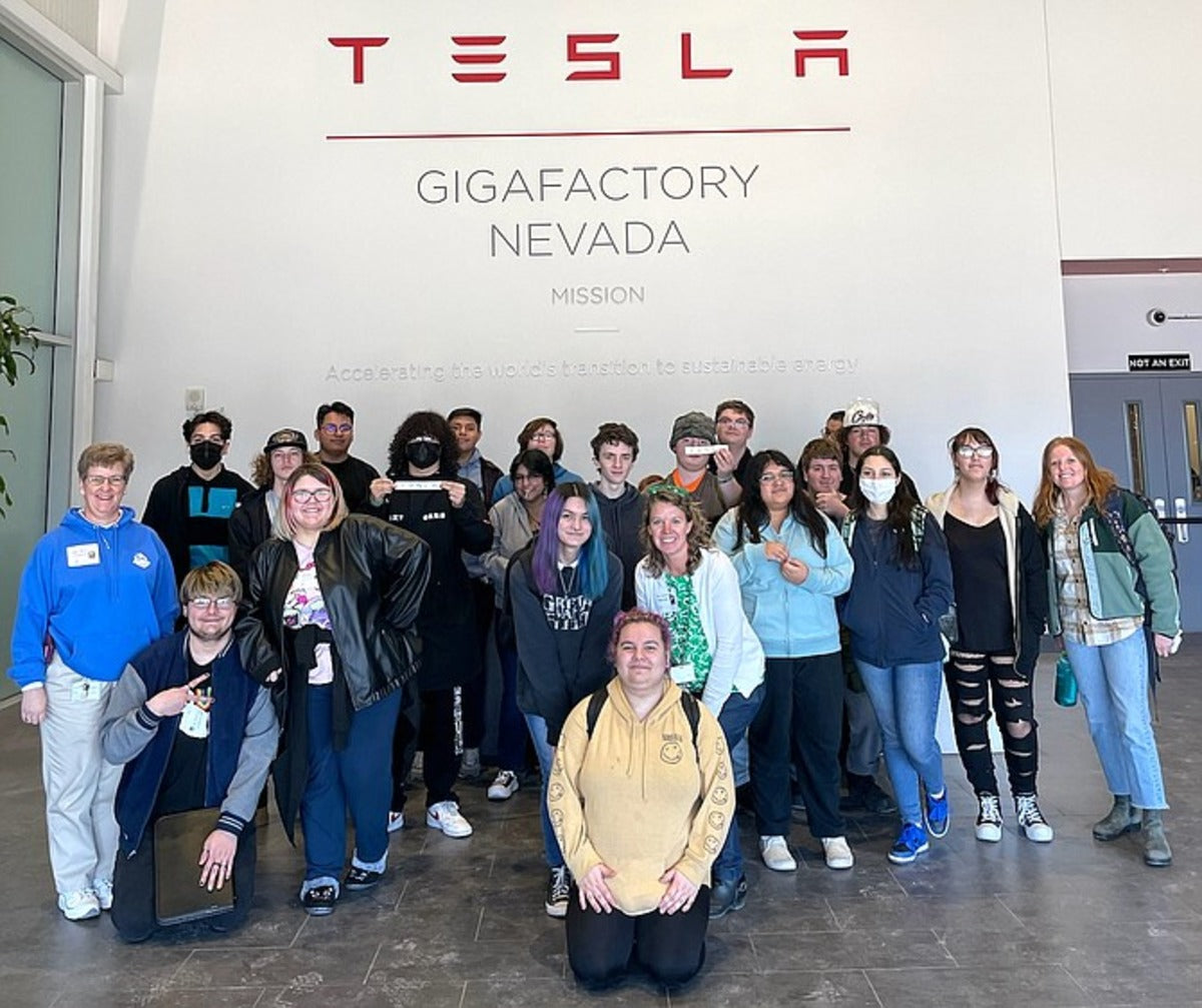 Tesla Giga Nevada Welcomed Students to Share Educational & Career Opportunities