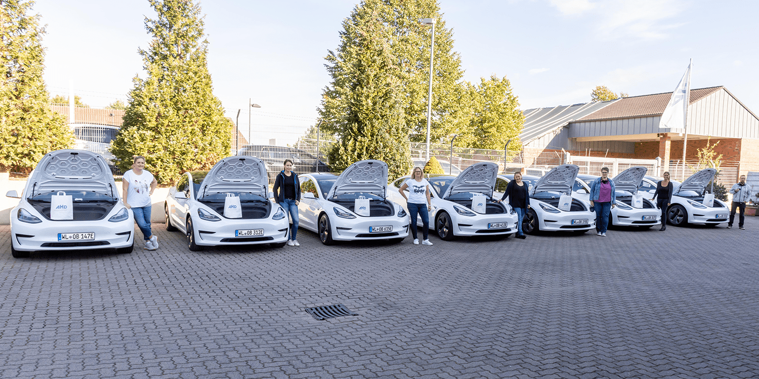Tesla in Germany: The Nursing Service Has 9 Teslas and 2 Model Ys on Order